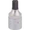 Elora Hexagon Screwdriver Socket, 1/4" Sq. Dr., 5mm