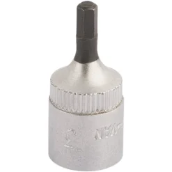 Elora Hexagon Screwdriver Socket, 1/4" Sq. Dr., 3mm