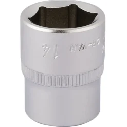 Elora Hexagon Socket, 1/4" Sq. Dr., 14mm
