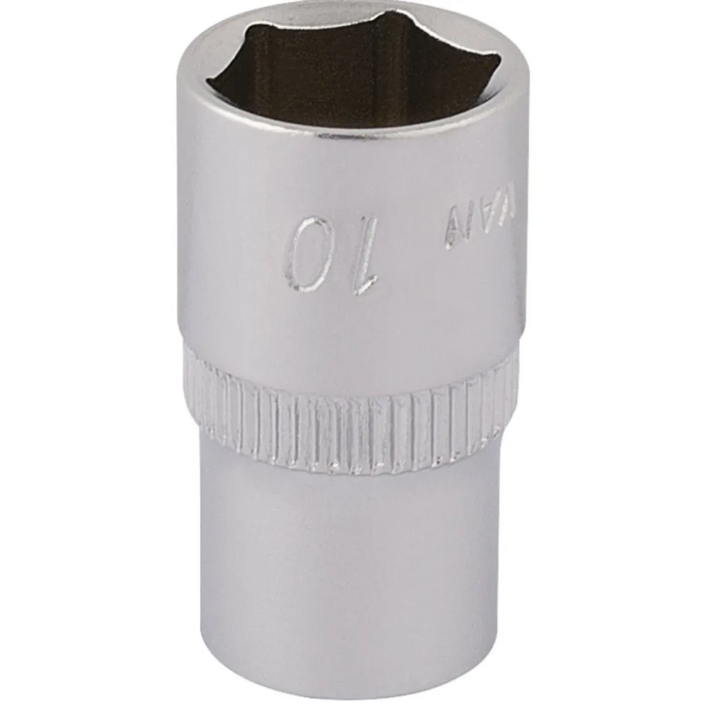 Elora Hexagon Socket, 1/4" Sq. Dr., 10mm
