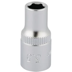 Elora Hexagon Socket, 1/4" Sq. Dr., 5.5mm