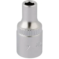 Elora Hexagon Socket, 1/4" Sq. Dr., 4mm