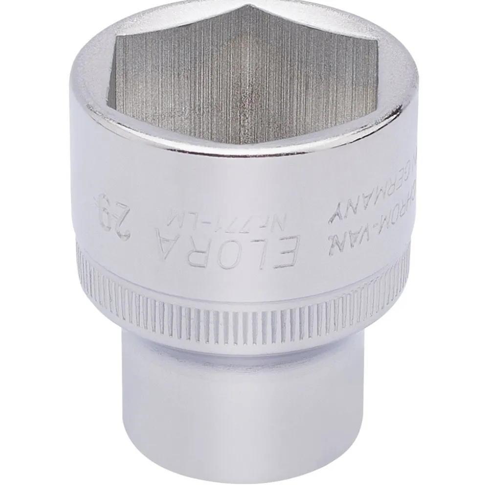 Elora Hexagon Socket, 1/2" Sq. Dr., 29mm