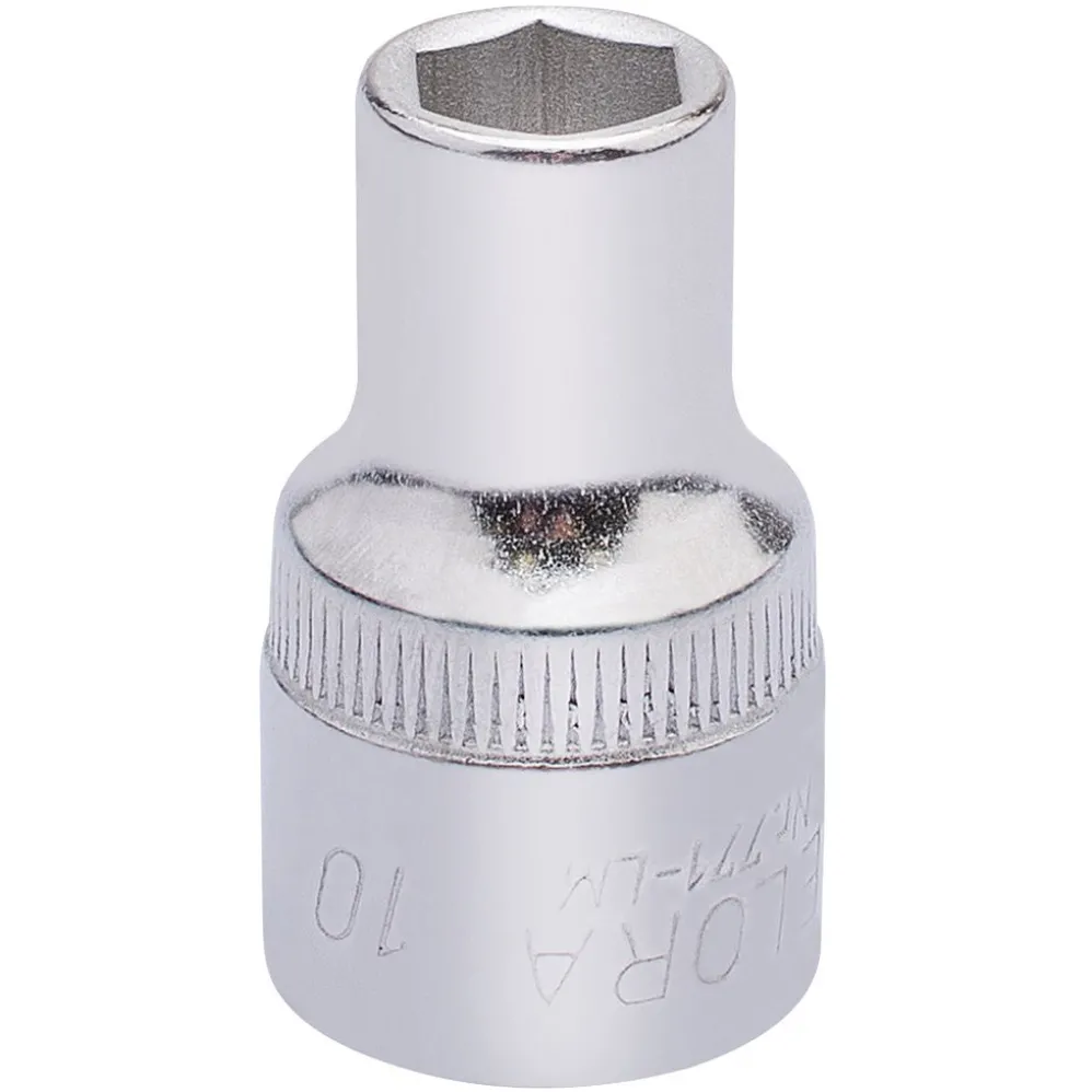 Elora Hexagon Socket, 1/2" Sq. Dr., 10mm