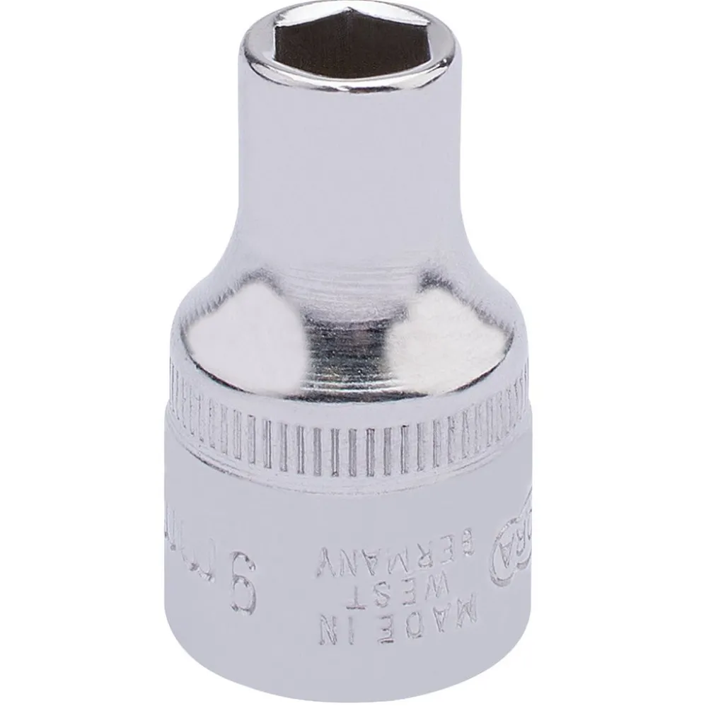 Elora Hexagon Socket, 1/2" Sq. Dr., 9mm