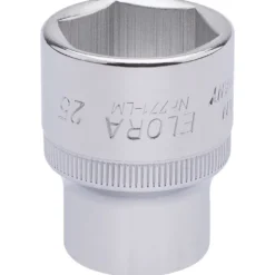 Elora Hexagon Socket, 1/2" Sq. Dr., 25mm