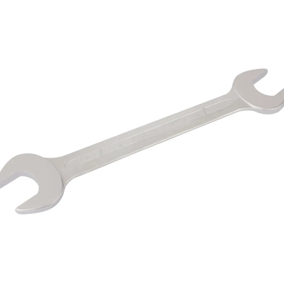 Elora Long Imperial Double Open End Spanner, 1.1/4 x 1.3/8"