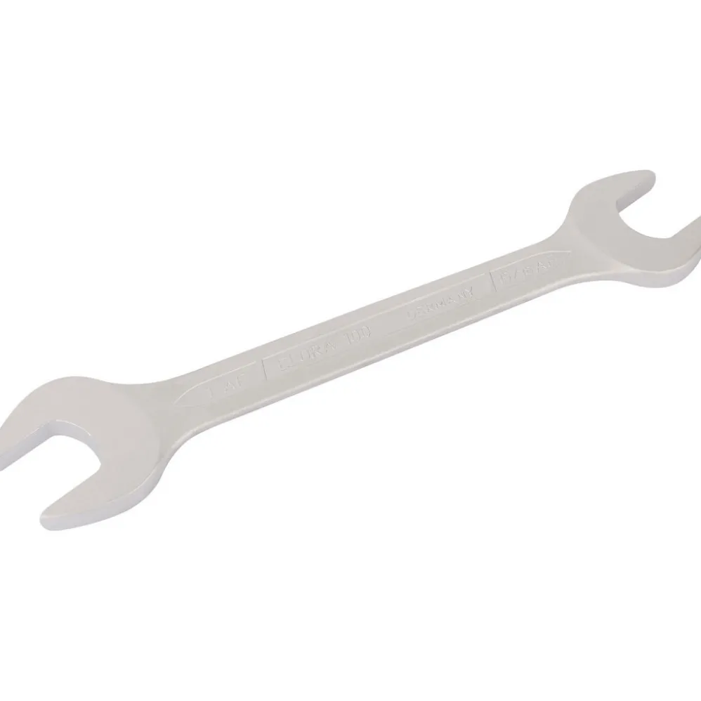 Elora Long Imperial Double Open End Spanner, 15/16 x 1"