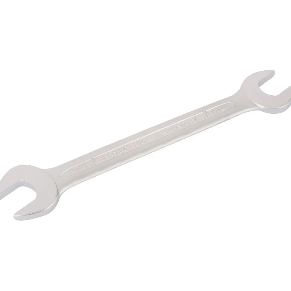Elora Long Imperial Double Open End Spanner, 11/16 x 3/4"