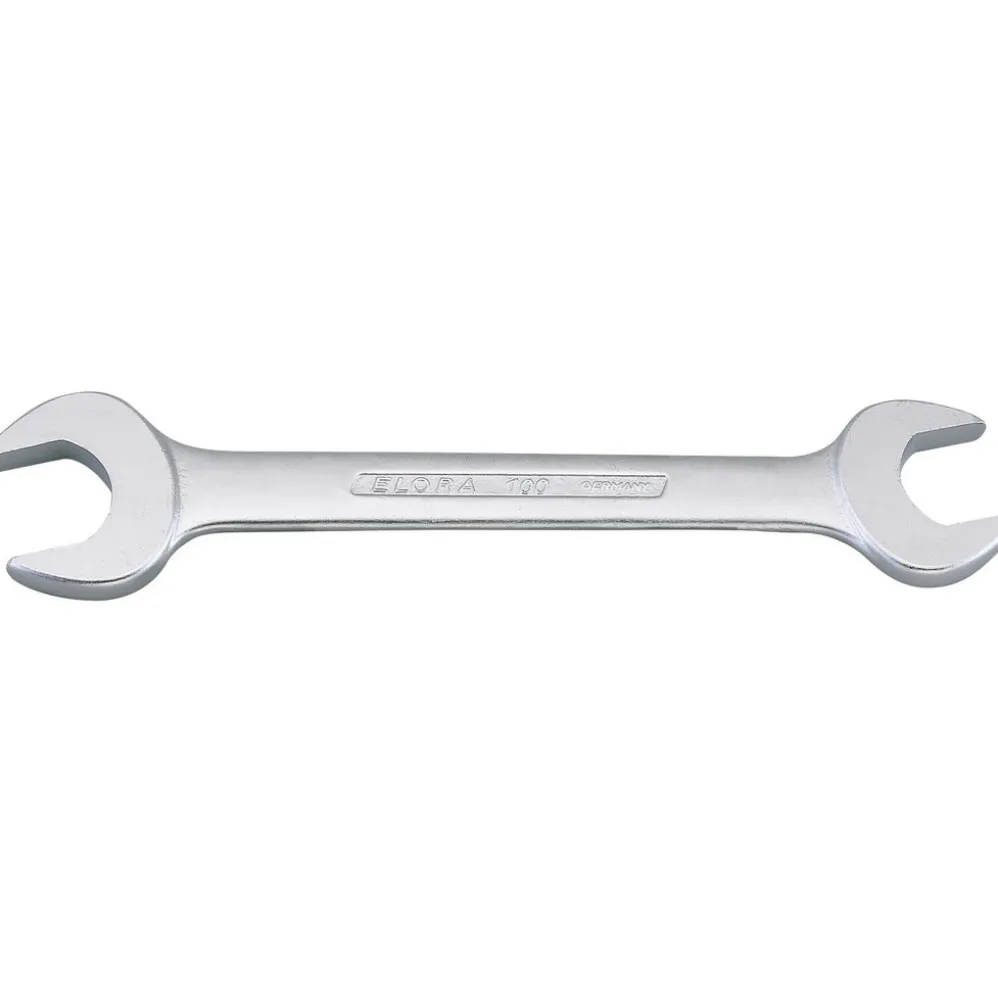 Elora Long Imperial Double Open End Spanner, 1.7/8 x 2.1/16"
