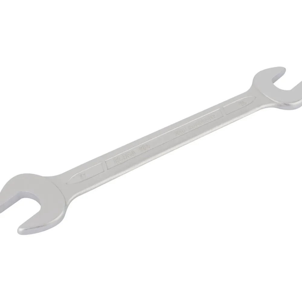 Elora Long Metric Double Open End Spanner, 14 x 17mm