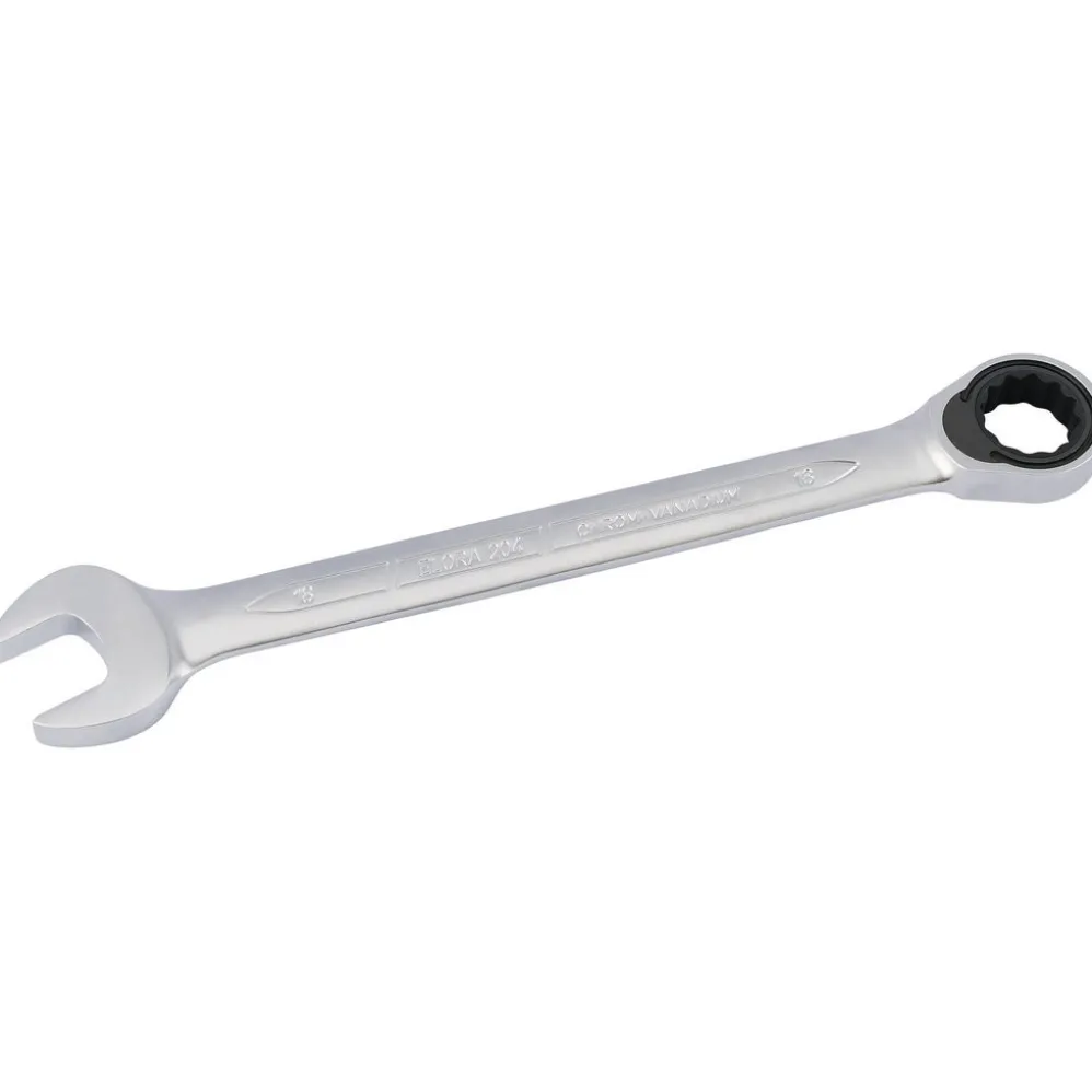 Elora Metric Ratcheting Combination Spanner, 18mm