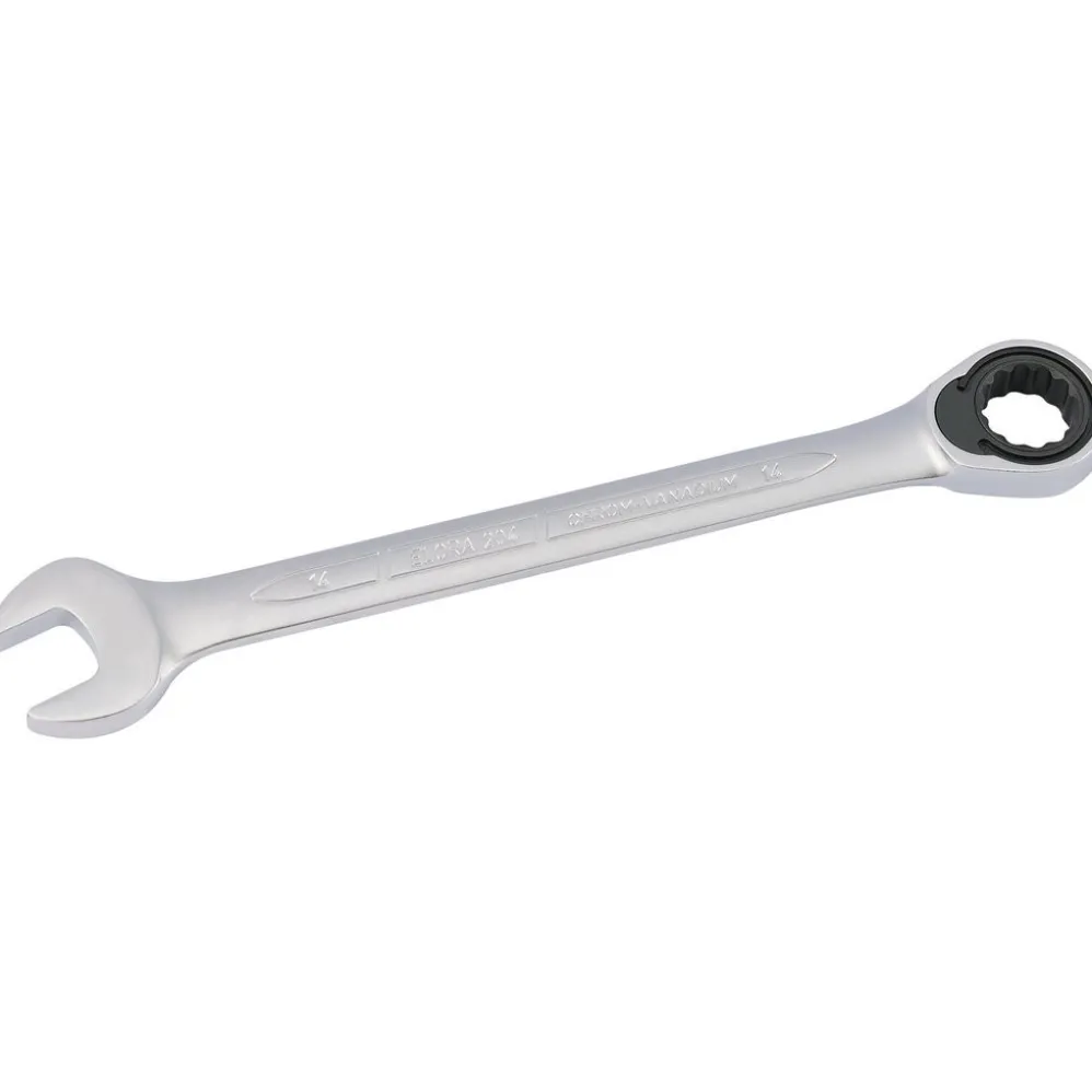 Elora Metric Ratcheting Combination Spanner, 14mm