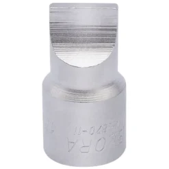 Elora Plain Slot Screwdriver Socket, 3/8" Sq. Dr., 3mm