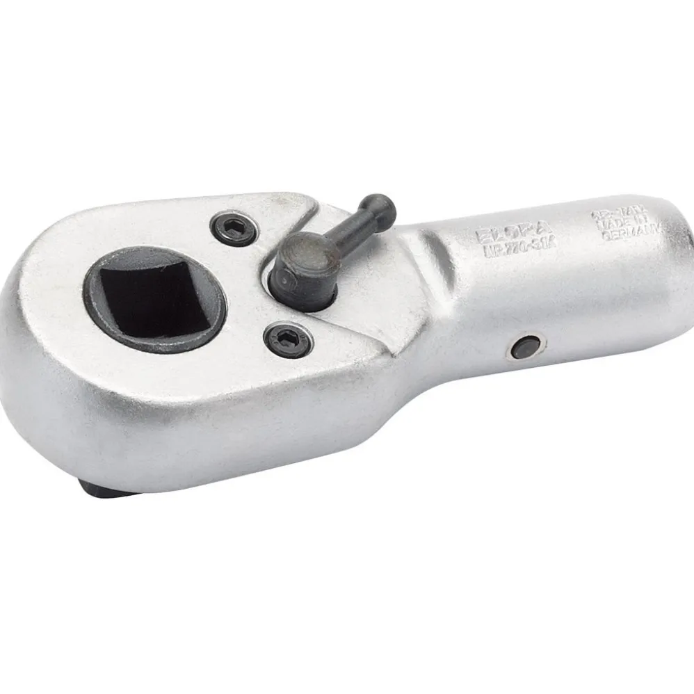 Elora Reversible Ratchet Head, 3/4" Sq. Dr.