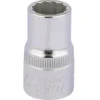 Elora Whitworth Bi-Hexagon Socket, 1/2" Sq. Dr., 1/4"