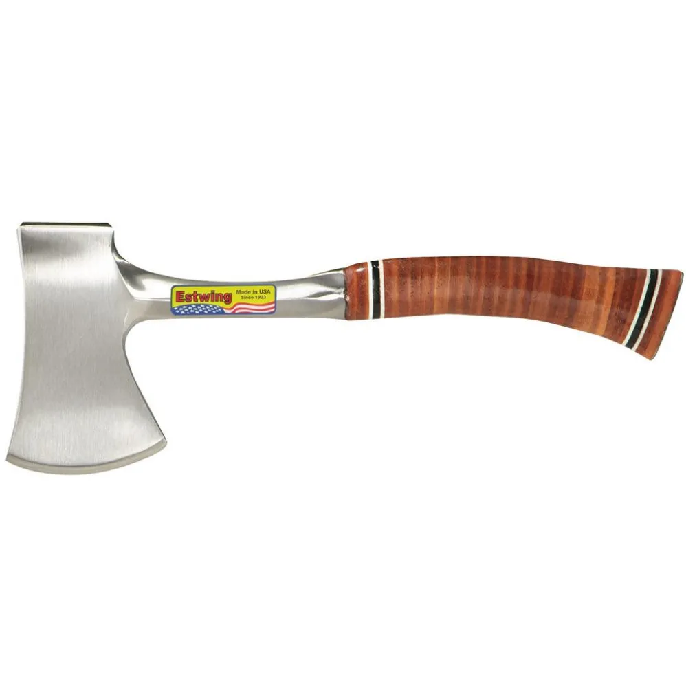 Estwing E24A Sportsman's Axe with Leather Grip, 2-3/4"/70mm