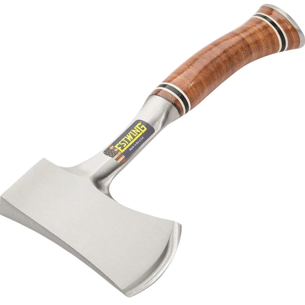 Estwing E14A Sportsman's Axe with Leather Grip, 3-1/4"/83mm