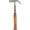 Estwing E24C Curved Claw English Pattern Hammer with Leather Grip, 24oz/672g