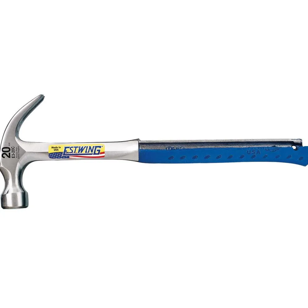 Estwing E3-20C Curved Claw Hammer (International), 20oz/560g