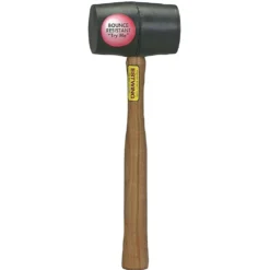Estwing EDH-12 Black Deadhead Rubber Mallet, 12oz