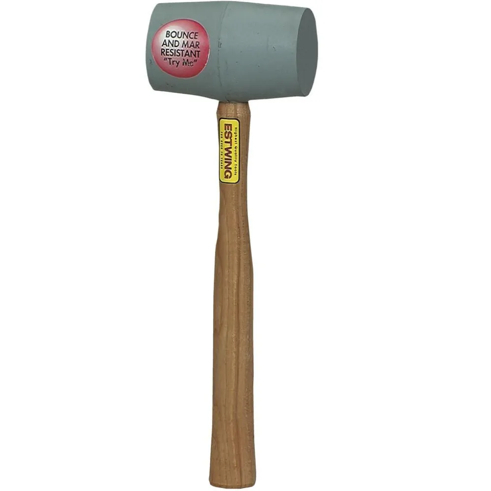 Estwing EDH-12N Grey Deadhead Rubber Mallet, 12oz