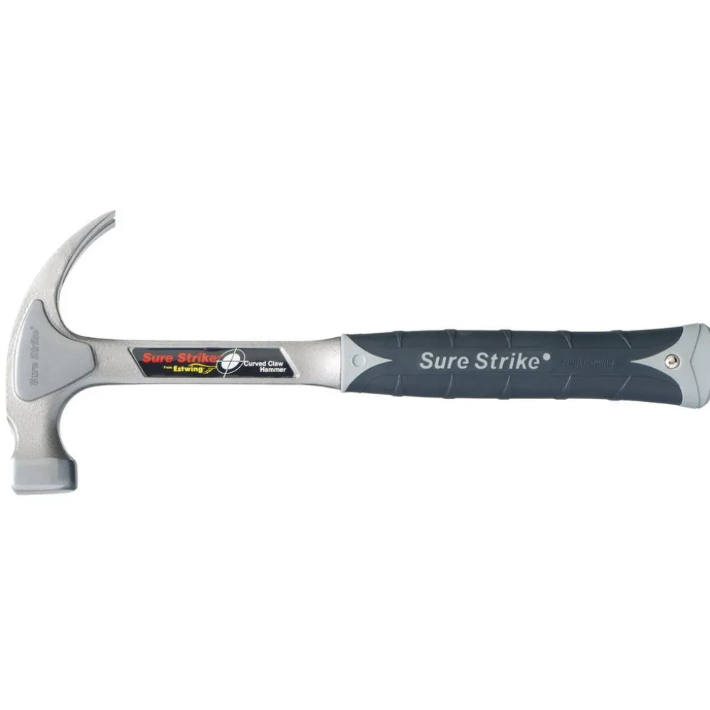 Estwing EMR20C Sure Strike Curved Claw Hammer, 20oz/567g