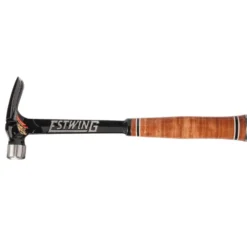 Estwing E15SM Ultra Series Milled Face Framing Hammer with Leather Grip, 15oz/425g