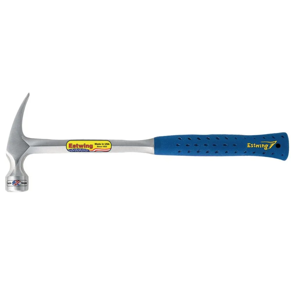 Estwing E3/30S Smooth Face Straight Framing Hammer, 30oz/840g, 16"