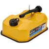 Explosafe Flat Steel Fuel Can, 5L, Yellow