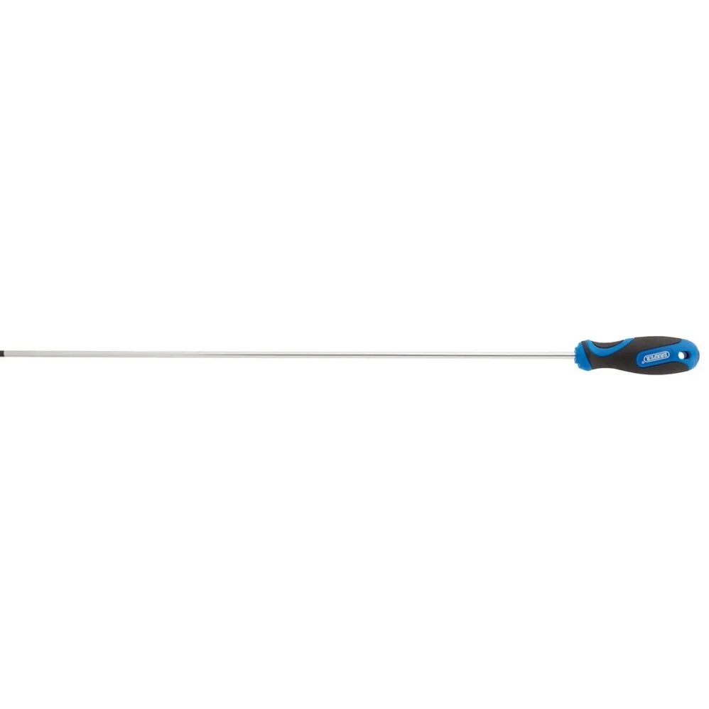 Extra Long Reach Soft Grip PZ Type Screwdriver, No.1 x 450mm