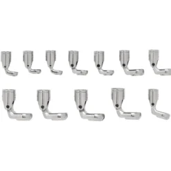 Flexible Crowfoot Socket Wrench Set, 3/8