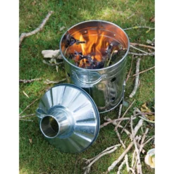 Galvanised Mini Incinerator, 15L
