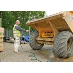 Garden Hose and Spray Gun Kit, 12mm Bore, 30m