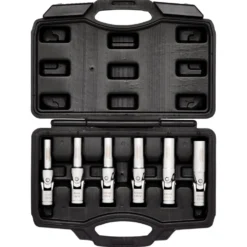 Glow Plug Socket Set, 3/8" Sq. Dr. (6 Piece)