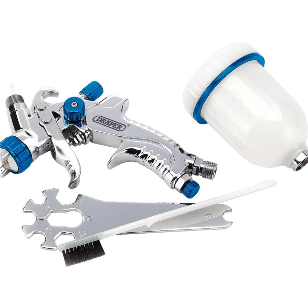 Gravity Feed HVLP Air Spray Gun, 100ml
