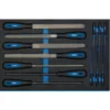 Hand File Set in 3/4 Drawer EVA Insert Tray (13 Piece)