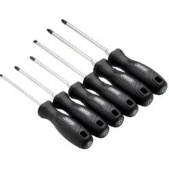 Hard Grip Screwdriver Set (6 Piece)