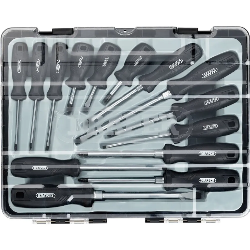 Hard Grip Screwdriver Set (14 Piece)