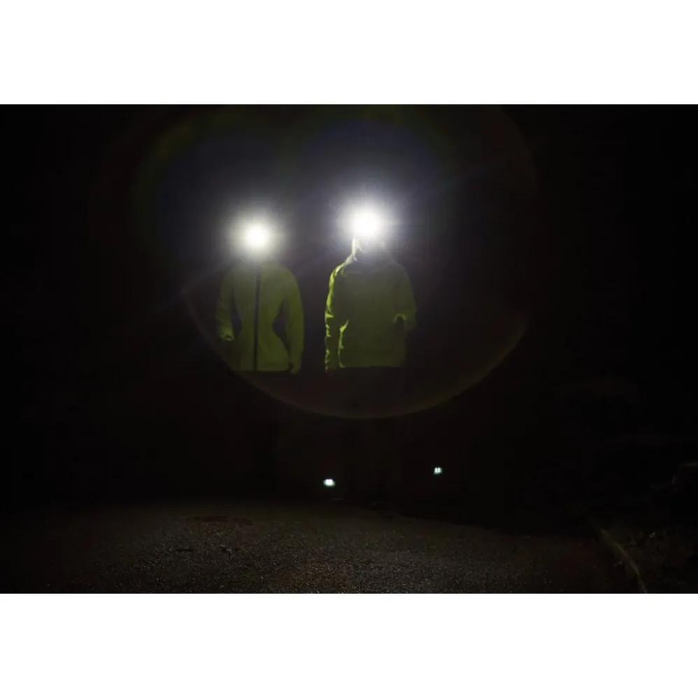 Headband with USB Rechargeable LED Torch, 1W, Black, One Size