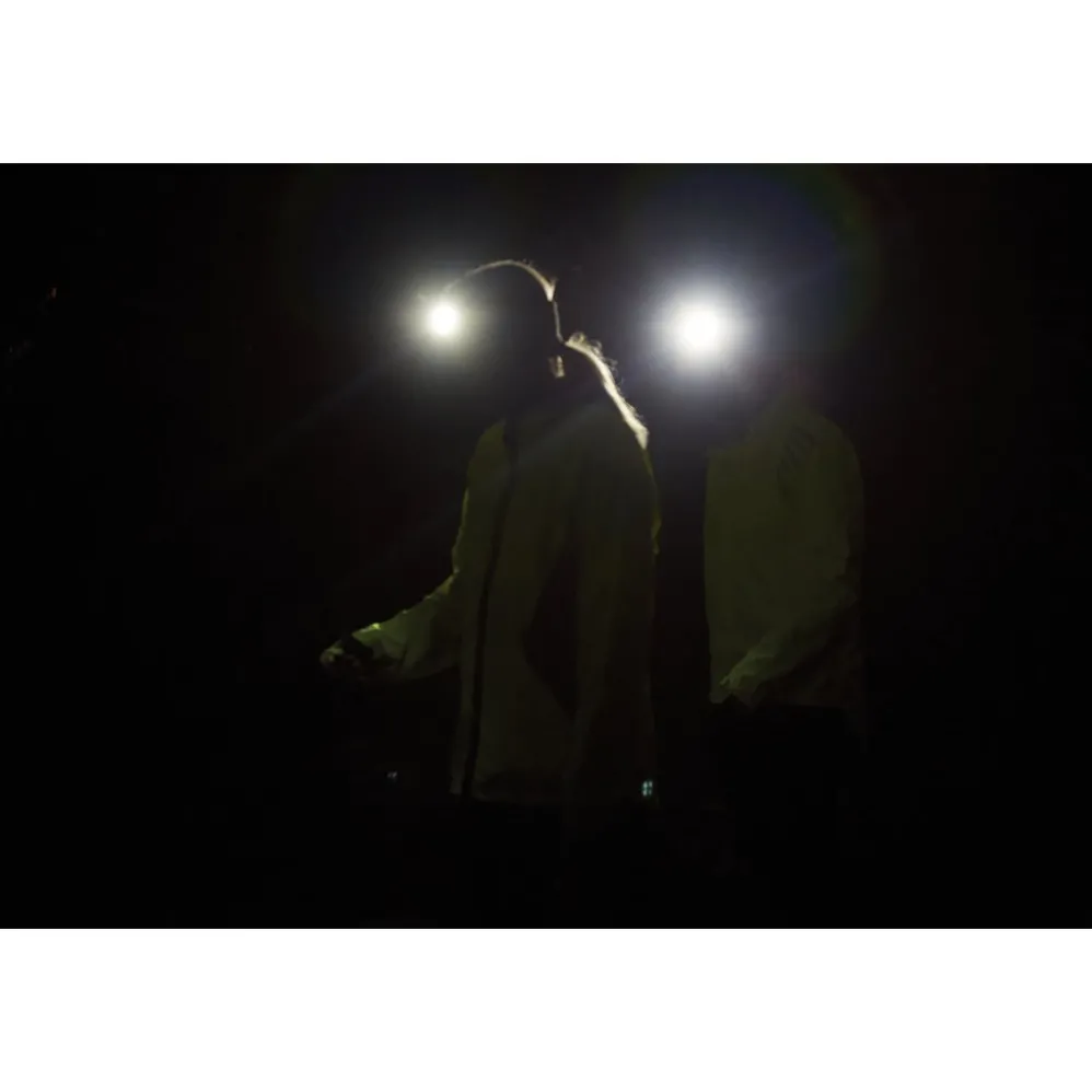 Headband with USB Rechargeable LED Torch, 1W, Black, One Size