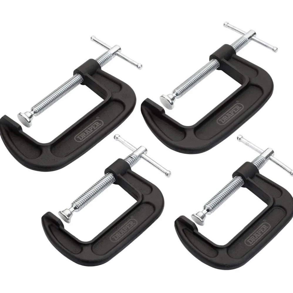 Heavy Duty G-Clamp Set (4 Piece)