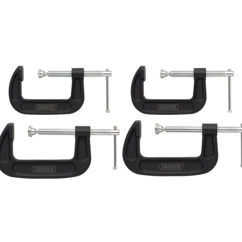 Heavy Duty G-Clamp Set (4 Piece)