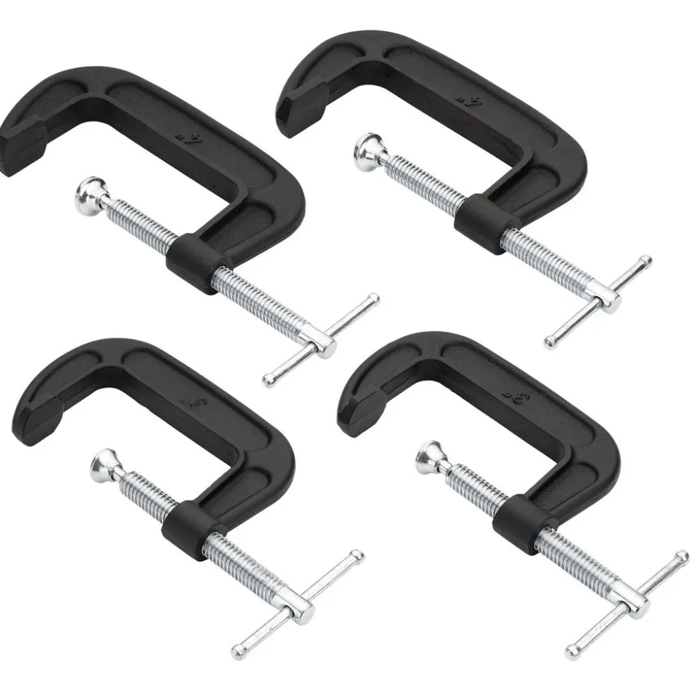Heavy Duty G-Clamp Set (4 Piece)