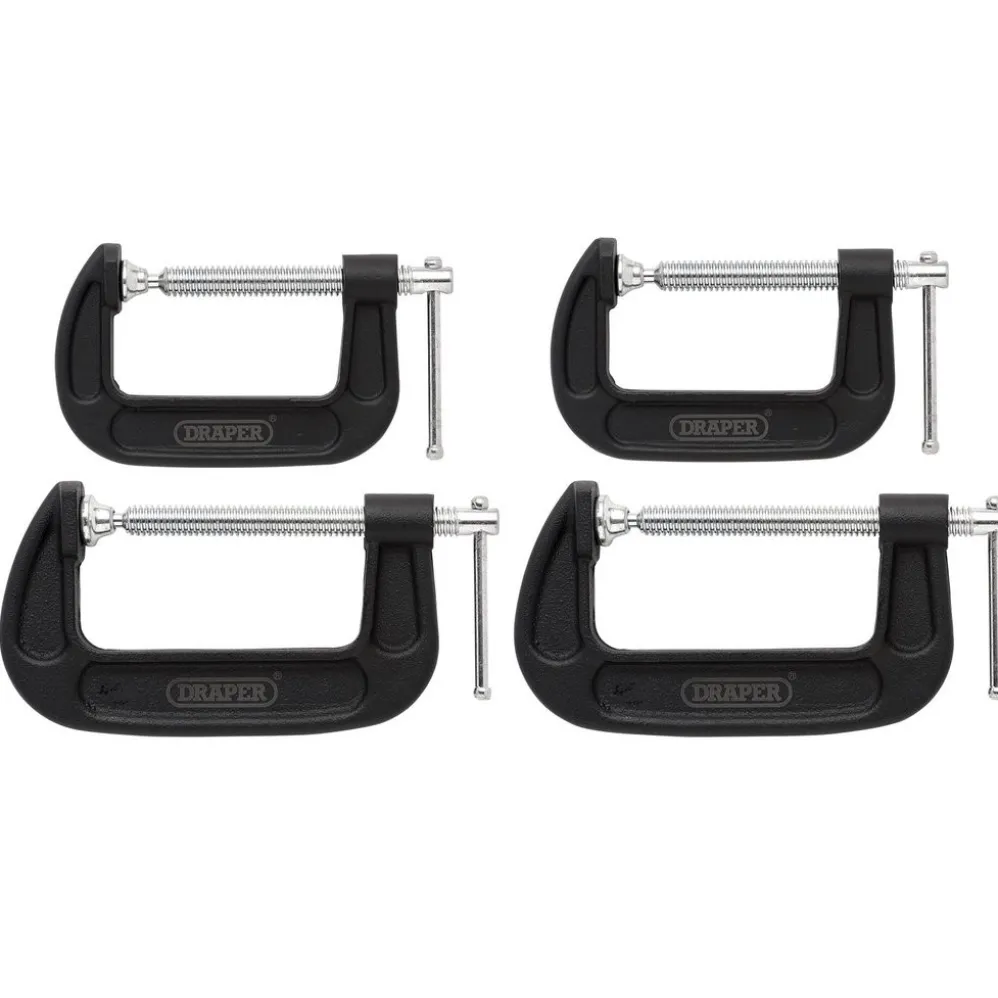 Heavy Duty G-Clamp Set (4 Piece)