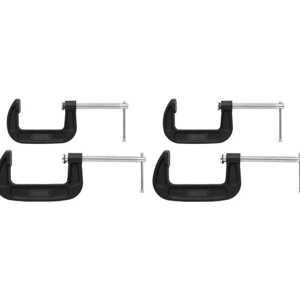 Heavy Duty G-Clamp Set (4 Piece)