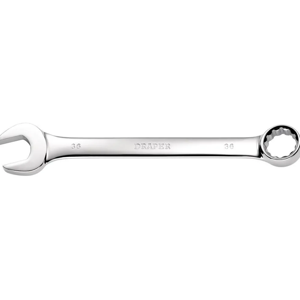 Heavy Duty Long Pattern Metric Combination Spanner, 36mm