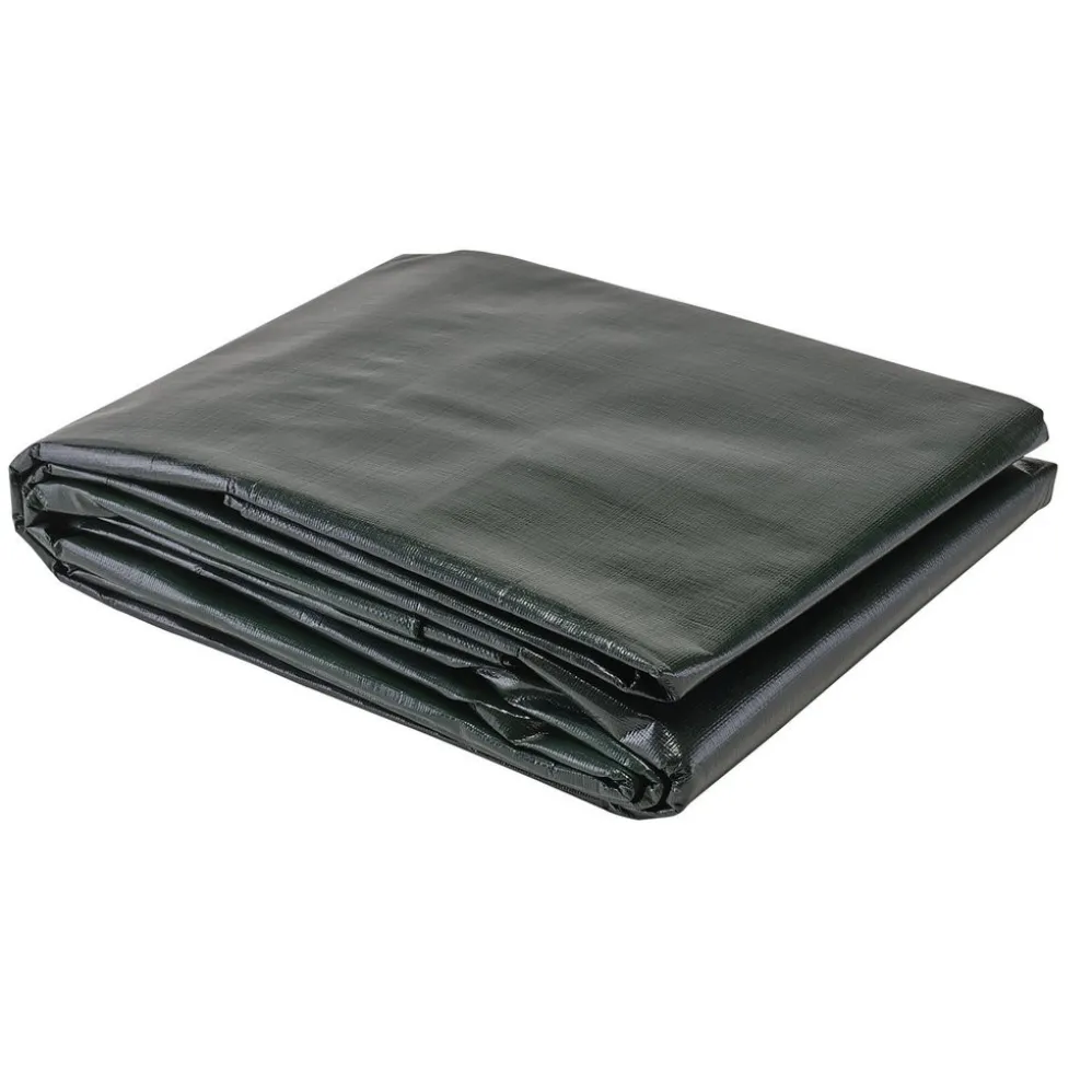 Heavy Duty Polyethylene Tarpaulin, 4 x 6m, Green