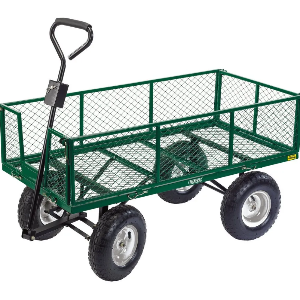 Heavy Duty Steel Mesh Cart,450kg