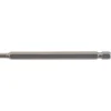 Hexagonal Insert Bit, 4mm, 1/4" Hex, 100mm Long (Pack of 1)
